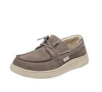 Liu Jo Man Riva 01 - Vela In Suede Beige - Taglia 43 Scarpe Uomo Scarpe Da Barca