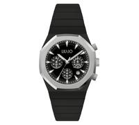 Liu Jo Man Yatch TLJ2378 Cronografo da uomo con cassa in resina nera e cinturino in silicone