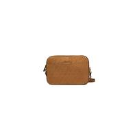 Liu Jo Manhattan Borsa a Tracolla M, Sequoia, Logo All Over in Rilievo, 23x16x8 cm, con Tasca Interna e Tracolla Regolabile