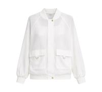 Liu Jo - Mesh Bomber Jacket - - Jackets - Donna - Bianco - M