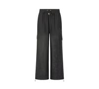 Liu Jo - Mesh Cargo Pantaloni - - Trousers - Donna - Nero - L