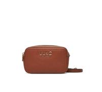 LIU JO Milano Borsa a tracolla in pelle, marrone, design classico con cerniera