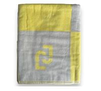LIU . JO MILANO Telo Mare in Spugna di cotone 100x180 cm Art. Corners colore Giallo
