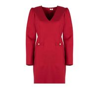 Liu Jo - Mini Abito Sensuale con Scollo a V - - Dresses - Donna - Rosso - L