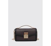LIU JO Mini bag bicolor in pelle sintetica con monogram e tracolla a catena OS Viola