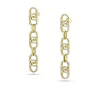 Liu Jo - Orecchini Pendenti Monogram - - Accessories - Donna - Giallo - ONE SIZE