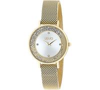 Liu Jo orologio Dancing Slim 35mm argento quarzo acciaio finitura PVD oro giallo TLJ1692