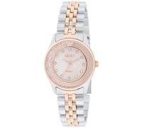 Liu Jo - Orologio Elegante da donna al quarzo in acciaio bicolore - Dancing Elvy TLJ2662 - Orologio con cristalli nel quadrante e cinturino in acciaio bicolore