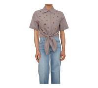 Liu Jo - P9588 Shirt - - Blouses & Shirts - Donna - Marrone - XS