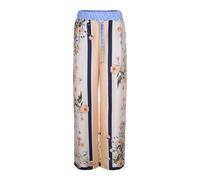 Liu Jo - Pantalone a palazzo con motivo floreale - - Trousers - Donna - Multicolore - M