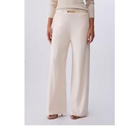 Liu Jo, ,Trousers ,Donna ,Beige ,S Jersey Pantaloni