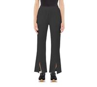 Liu Jo Pantalone con Spacco TA5147 J5942 (IT, Testo, S, Regular, Regular, Nero)