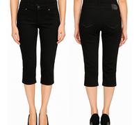 Liu Jo Pantalone Da Donna Bianco Nero Taglia 40 W26 Capri Pinocchietto Swarosky