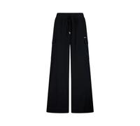 Liu Jo - Pantalone Palazzo con Tasche Laterali - - Trousers - Donna - Nero - L