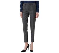Liu Jo - Pantaloni a Quadri con Lurex e Taglio Corto - - Trousers - Donna - Grigio - M