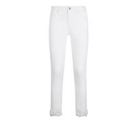 Liu Jo - Pantaloni Capri Bianchi con Dettaglio Uncinetto - - Trousers - Donna - Bianco - W30