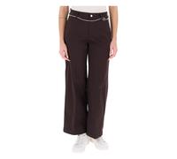 Liu Jo - Pantaloni flare a vita alta - - Trousers - Donna - Marrone - W26