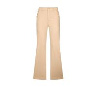 Liu Jo Pantaloni Flare con Bottoni Logati - Beige B.Up Flare Jewel H.W. - 27