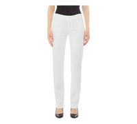 Liu Jo - Pantaloni in Denim Regular Fit Magnetici - - Trousers - Donna - Bianco - W30