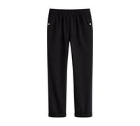 Liu Jo - Pantaloni Slim con Risvolto - - Trousers - Donna - Nero - M