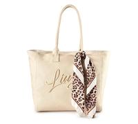 Liu Jo Plentia Borsa shopper L 35 cm beige