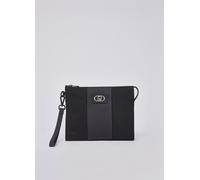 Liu Jo Pochette Borsa a Mano in Nylon Nero