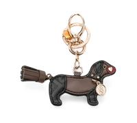Liu Jo - Portachiavi con logo e nappa - - Accessories - Donna - Marrone - ONE SIZE