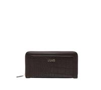 Liu Jo portafoglio Kaliska ECS Zip Around Wallet Deep Brown marrone scuro
