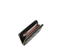 LIU JO Portafoglio lungo con chiusura zip. Possiede vari scomparti per banconote, tessere e monete. 19 x 2 x 10 cm 22222 NERO