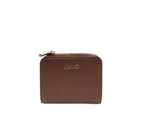 Liu Jo - Portafoglio corto con zip e scomparti multipli - - Accessories - Donna - Marrone - ONE SIZE