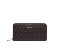Liu Jo - Portafoglio Grande con Monogramma in Rilievo - - Accessories - Donna - Marrone - ONE SIZE