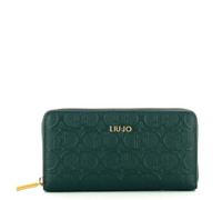 Liu Jo Portafoglio lungo con zip con trama logo in rilievo. Dispone di vari slot per tessere, documenti e carte di credito, vari scomparti per banconote e taschino portamonete chiuso con zip. 20x10x3