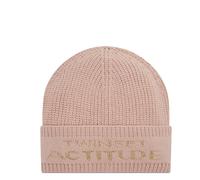 Liu Jo - Ribbed Beanie - - Accessories - Donna - Rosa - ONE SIZE
