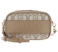 LIU JO Milano Borsa a tracolla, design monogramma, colore beige, stile piccolo, beige