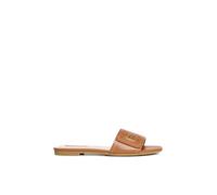 Liu Jo Ciabatte da Donna Marchio, Modello in Pelle di Vitello Sandy 03 SA6127P0102, Realizzato in Pelle.