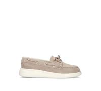 LIU JO Scarpa barca donna grigia in suede 39