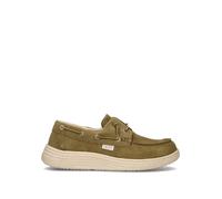 LIU JO Scarpa barca uomo oliva in suede 43