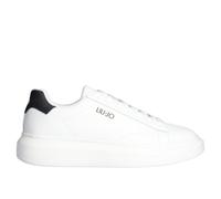 Sneakers Uomo Liu-Jo 7B4027PX474 in Pelle White/Black Modello Casual. Una Calzatura Comoda Adatta per Tutte Le Occasioni. Primavera Estate. EU 41
