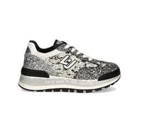 LIU JO Scarpe Donna Amazing 26 Sneaker Ecopelle/Glitter Black/Silver D25LJ18 BF4047 TX007 S3426 37