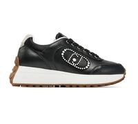 Scarpe Liu Jo Lolo 17 Sneakers Casual Donna Pelle Nero
