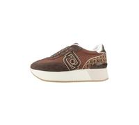 Liu Jo Scarpe Dreamy 02 Sneakers Donna Pelle Marrone 40