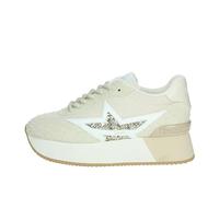 Liu Jo Scarpe Dreamy 03 Sneaker Casual Donna Misto Pelle Sabbia 37