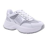 Liu Jo Scarpe Eva 02 Sneakers Casual Donna Pelle Bianco