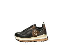 Liu Jo Scarpe Liu Jo Da Donna, Modello Sneakers Basse MAXI WONDER 01 BF3003PX393, Realizzate in Pelle Sintetica. Marrone Scuro Marrone