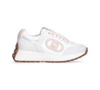 Liu Jo Scarpe Lolo 17 Sneakers in Pelle bianco rosa