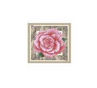 Liu Jo Foulard con Stampa Floreale, Rosa, 70x70 cm, 100% Poliestere, Modello 2A6053 T2745