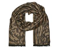Liu Jo Sciarpa donna stola jacquard logo animalier CS25LJ07 2A5003 T0300 GOLD
