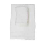 Liu Jo set asciugamano viso + asciugamano ospite spugna 500 grammi m/q, Bianco