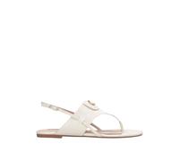 Liu Jo, ,Shoes ,Donna ,Bianco ,38 EU Sandy 10 Flat Sandal