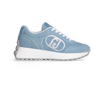 Liu Jo, ,Shoes ,Donna ,Blu ,41 EU Sneakers Basse in Tessuto